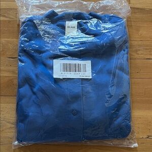 Blair Vibrant Blue Snap up Sweatshirt size Large